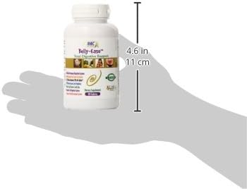 NWC Naturals Belly-Ease Healthy Digestive Enzymes Plus Prebiotics & Probiotics, Essential Enzymes, Vegetarian, Better Digestion, Full Spectrum Digestive Solution - 180 Count Chewable Tablets