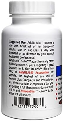 NWC Naturals Tri-Krill Oil Supplement for Men and Women, Supports Joint Health, Brain Function, and Overall Wellness with Astaxanthin
