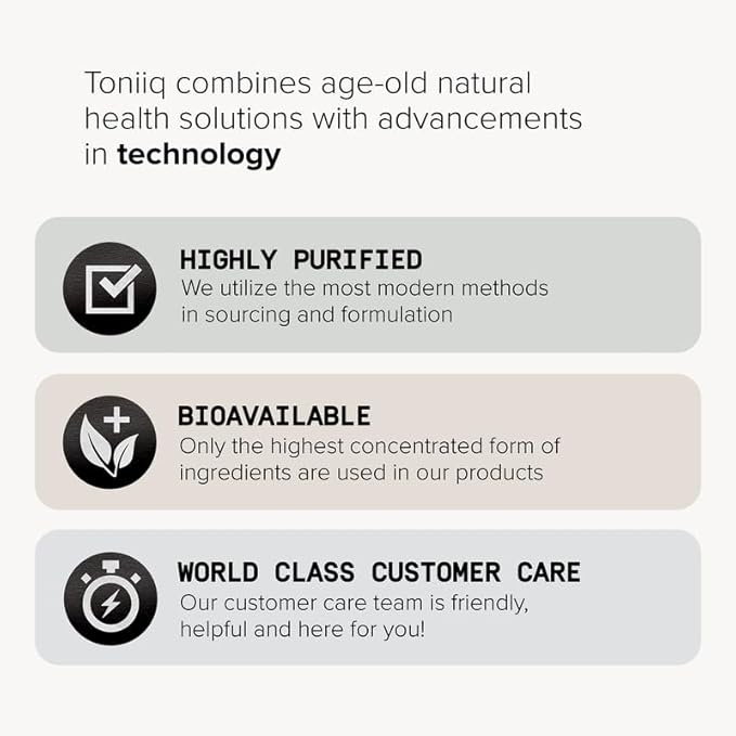 Toniiq Ease with DHM - Full Liver Support for a Night Out - 120 Capsules - 50x Super Concentrated Extract