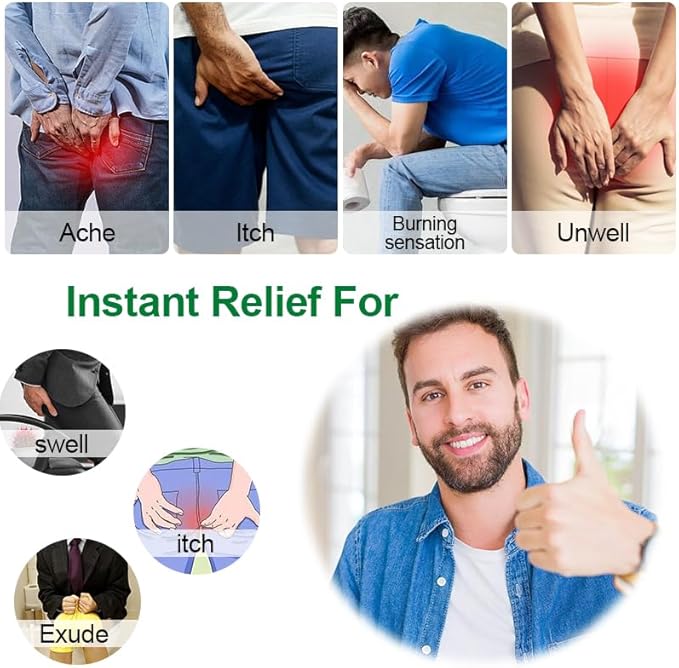 vamy Herbal Hemorrhoid Cream, Hemorrhoid Treatment and Hemorrhoids Cream with Lidocaine 4% and Phenylephrine HCI for Fast Relief of Pain, Swelling, Itching, Burning, Hemorrhoidal Treatment. 2 pc