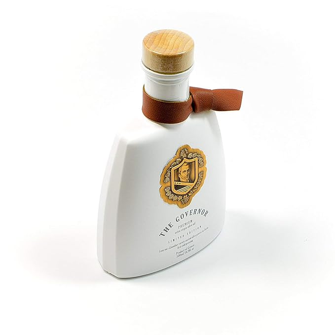 The Governor Limited Edition Extra Virgin Olive Oil - Unfiltered, Cold-Pressed, Early Harvest, Single Origin - Peppery, Robust, Spicy Notes - Packed with Polyphenols, Oleocanthal, Antioxidants, 500ml