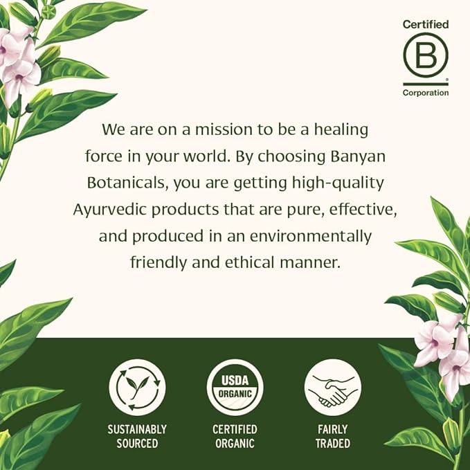 Banyan Botanicals Brahmi Oil in Coconut Base – Organic Ayurvedic Massage Oil with Gotu Kola and Bacopa – Calming Massage Oil for Focus & Relaxation – 14.5 oz NonGMO Sustainably Sourced Abhyanga Oil
