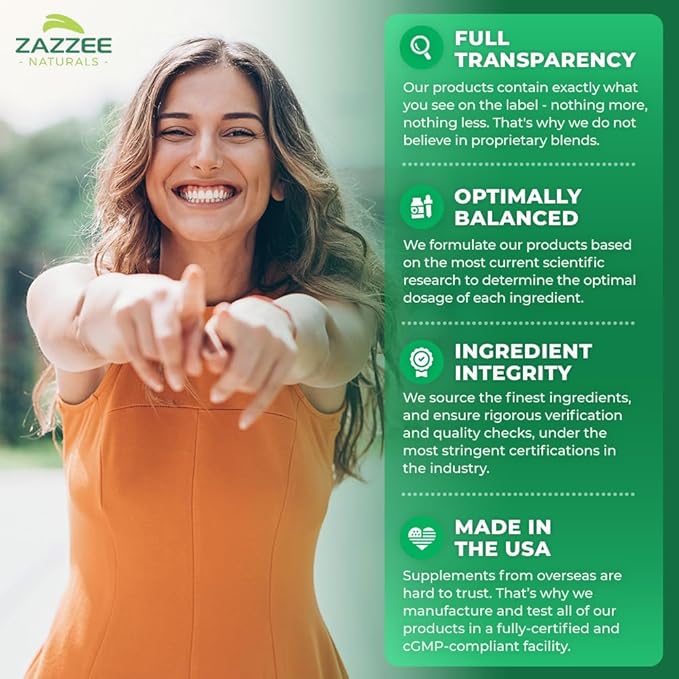 Zazzee Citrus Bergamot 25:1 Extract 1200 mg, 40% Polyphenolic Flavanones, 150 Vegan Capsules, Kosher, Concentrated and Standardized 25X Potency, Non-GMO and All-Natural, Made in The USA