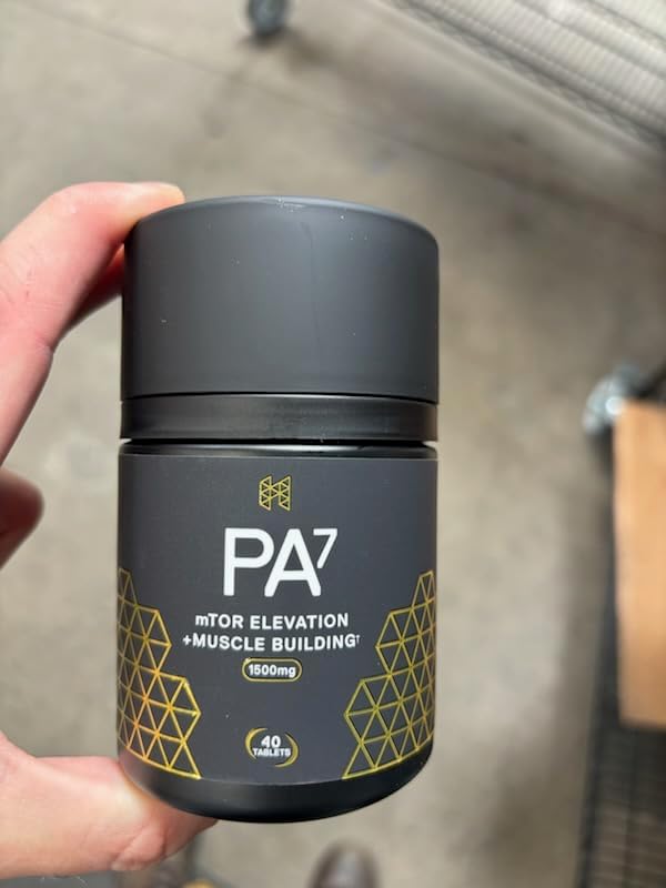 HPN PA(7) Phosphatidic Acid Muscle Builder Top Natural Muscle Builder - Boost mTOR | Build Mass and Strength from Your Workout | 10 Day Supply