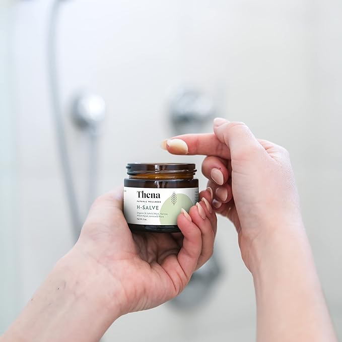 Organic Hemorrhoid Salve & Calming Soak Bundle – Comprehensive Relief for Hemorrhoids, Postpartum & Dry, Sensitive Skin – Soothes, Hydrates & Supports Healing