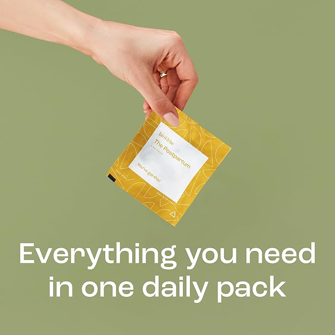 The Postpartum - Vitamins to Fuel Your Fourth Trimester - Formulated by Doctors with Nutrients to Support Hormones& Recovery - DHA (Omega-3), Iron, Choline, B12-30-Day Supply (HSA/FSA Eligible)