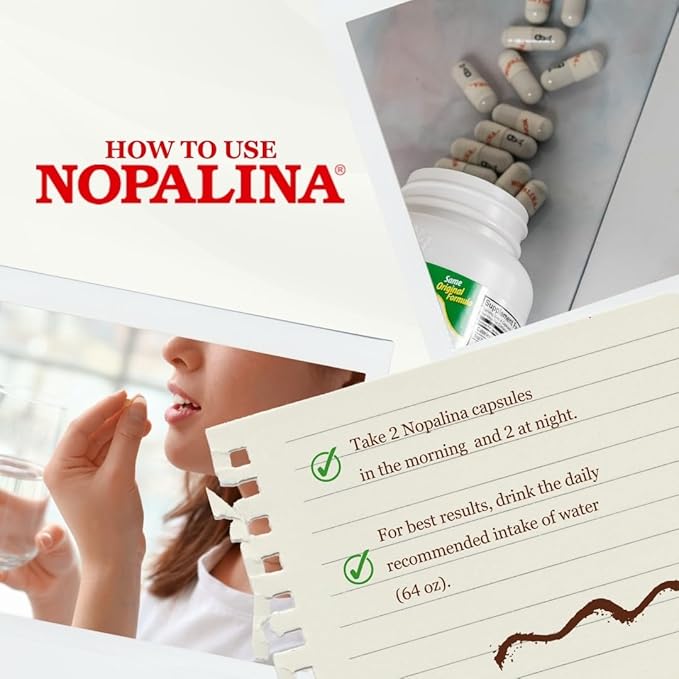 Nopalina Flax Seed Capsules 240 Capsules