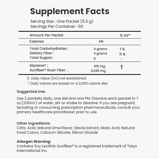 CONTINUAL - G Powder - Clinically Proven Cellular Glutathione Precursor | Benefit of Glyteine & Sunfiber | Immune Support, Master Antioxidant, Detox, Brain Health & Skin Care | 60 Sachets