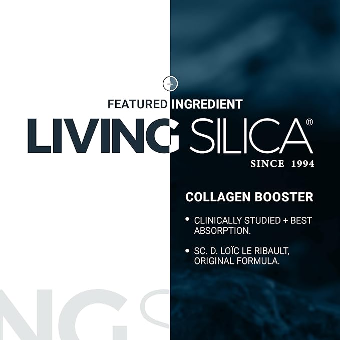 Orgono Living Silica Mineral-Based Collagen Booster Gel | Topical Use & Dermal Absorption | Clinically Proven | Supports Skin & Joint Health | Promotes Hydration & Collagen Regeneration | 150mL
