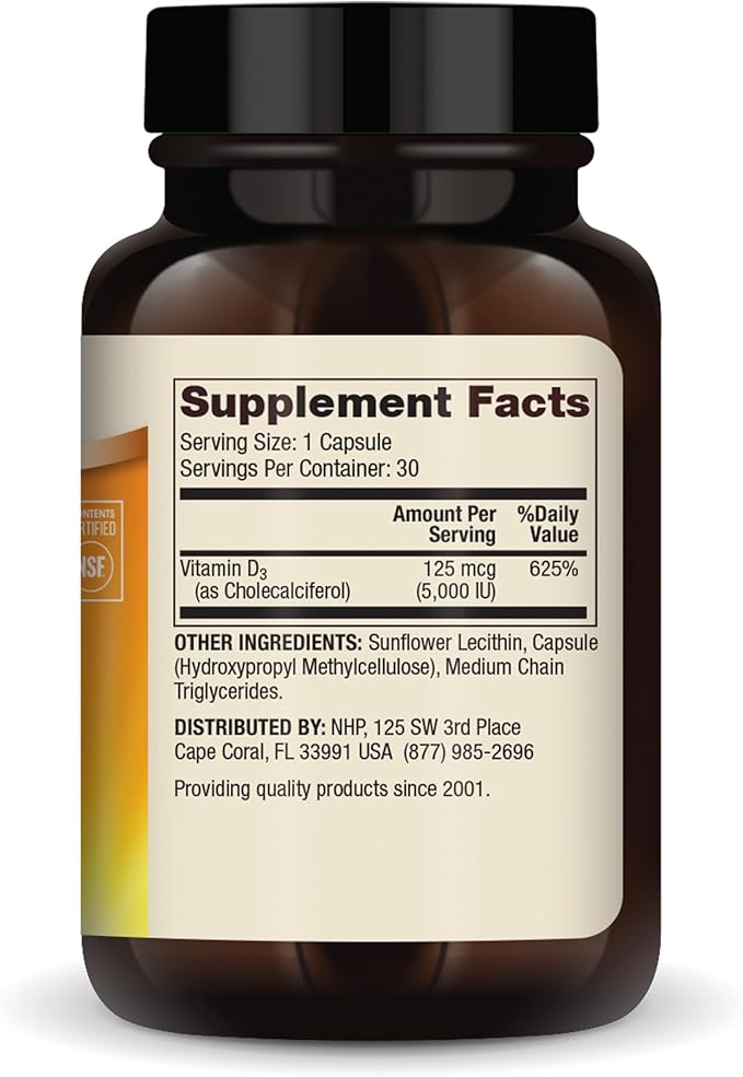 Dr. Mercola Liposomal Vitamin D3 - Supports Heart, Bone & Immune Health - 10,000 IU Per Serving - Non-GMO, Soy Free & Gluten Free - 30 Capsules (30 Servings)