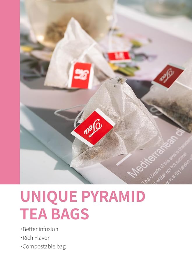 TeeLux Milk Thistle Tea Bags, 3g/bag, Natural Milk Thistle Seed Tea, Mild & Mellow Taste, Caffeine Free, 60 Count