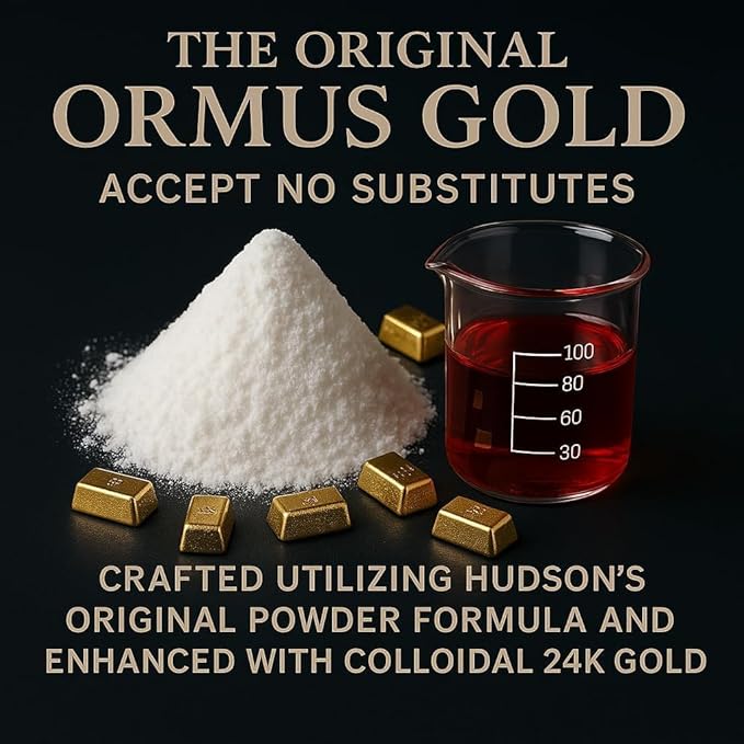 Ormus Gold Oil Monoatomic | Supports Deeper Thought, Intuitive Awareness & Dream Clarity | Rich with Minerals, Platinum, Iridium | Non-Chemical Extraction | 4oz