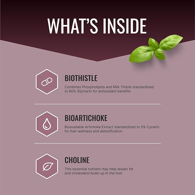 Approved Science Liversyl - Milk Thistle, Artichoke Extract, and Bioperine - Vegan - 360 Count - 6 Month Supply - Made in USA