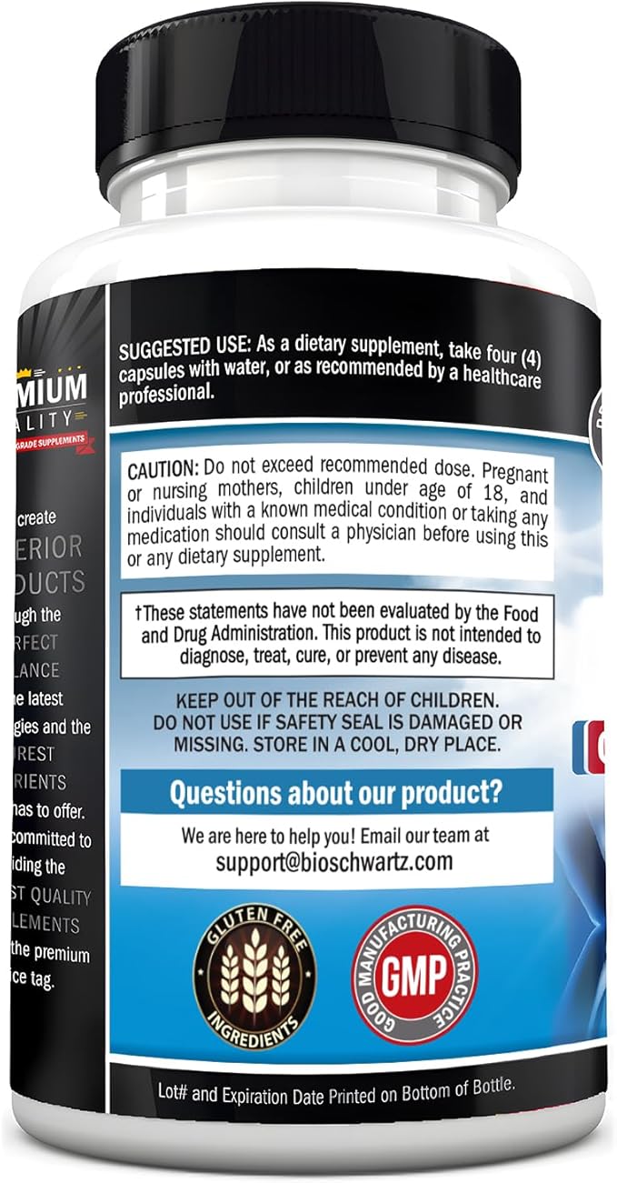 High Absorption Bone Strength Supplement - Gentle Non-Constipating Bone Health Supplement for Women & Men with 9-in-1 Complex with Calcium Magnesium Zinc D3 K2 & More - 3rd Party Tested - 1 Month