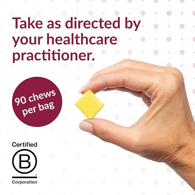 Bariatric Advantage Calcium Citrate Chewy Bites 500 mg - Highly Absorbable & Digestible - Vitamin D3 - Easily Chewable Calcium Supplement - Pineapple Mango - 90 Count