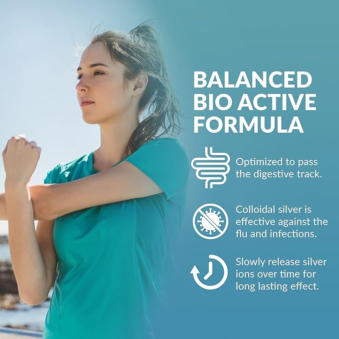 ProSILVER Black Label Pro-Strength Colloidal Silver for Immune Support, 30 PPM Maximum Strength for Professional Use, Dark Glass Bottle - Thrival Labs (8oz)