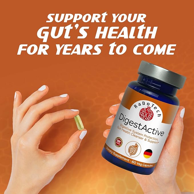 DigestActive, Normalize The Fuctions of Digestive System and Gut Health Support, Colon Cleanser for Women and Men, Promotes Overall Health (Pack of 1)
