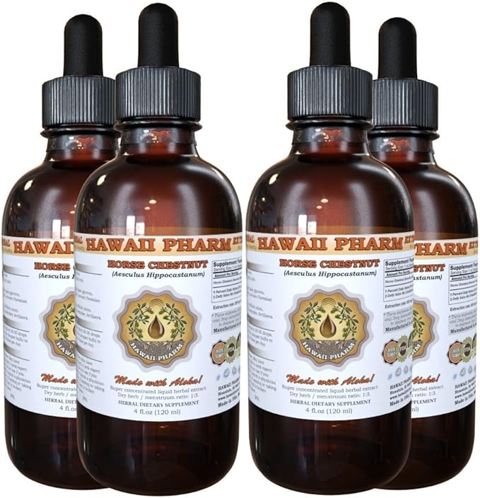 Horse Chestnut (Aesculus hippocastanum) Liquid Extract 4x4 Oz