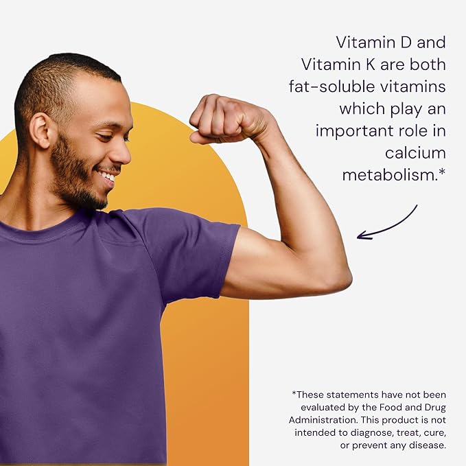 Healthy Origins Vitamin D3 2,000 IU (50 mcg) & K2 200 mcg (Non-GMO, 3rd Party Tested, Bone Support, Cardiovacsular Support), 180 Softgels
