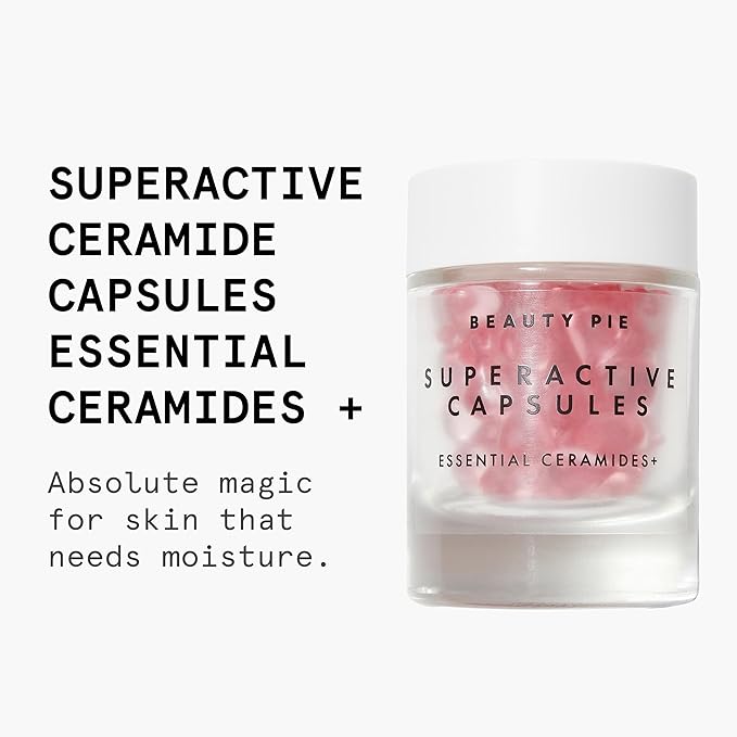 Beauty Pie Superactive Capsules Essential Ceramides + For Hydrating, Anti-Aging & A Healthy, Dewy Glow