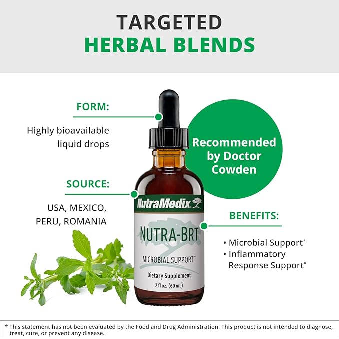 NutraMedix Nutra-BRT - Immune Support Supplement + Herbal Extract - Huacapurana Bark + Houttuynia Leaf Herbal Supplements for Immune Defense - (4 oz)