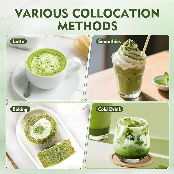 Veltracha Mushroom Matcha Latte, Ceremonial Grade Matcha with Blue Spirulina & Ashwagandha, Adaptogenic Mushrooms Matcha Powder for Focus, Energy, Gut Health & Immunity, 10.58oz