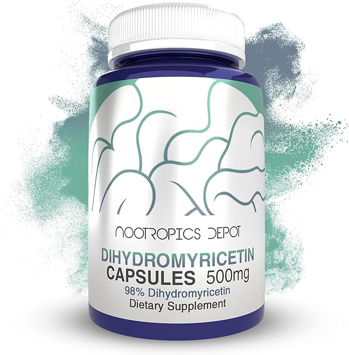 Nootropics Depot Dihydromyricetin (DHM) Capsules | 500mg | 180 Count