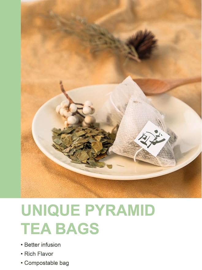 TeeLux Soursop Graviola Leaf Tea Bags, Natural Soursop Leaves Tea, Mild & Smooth Taste, Caffeine Free, 50 Count