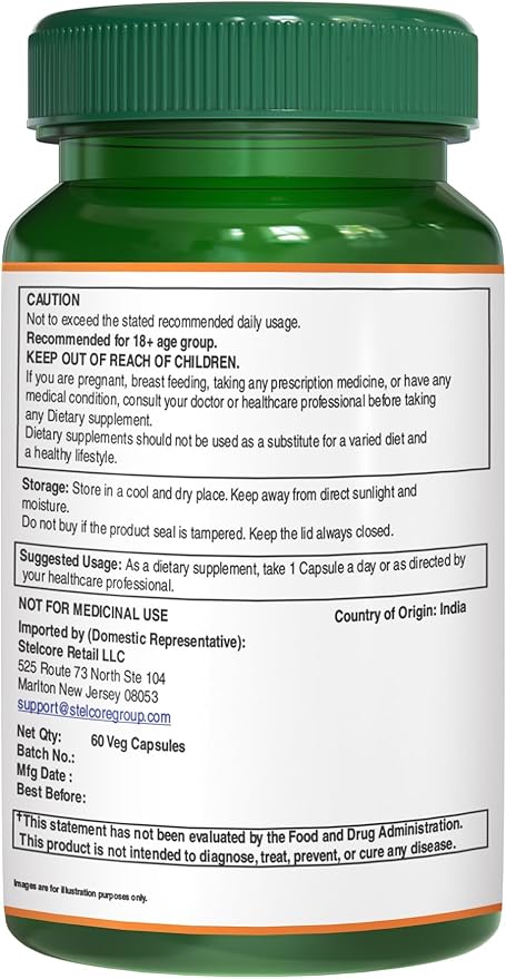Pure Nutrition Neem Capsules 700mg. (Equivalent to 2600mg Neem Leaf Powder and Bark Powder) Non GMO | Once Daily | 60 Days Supply.