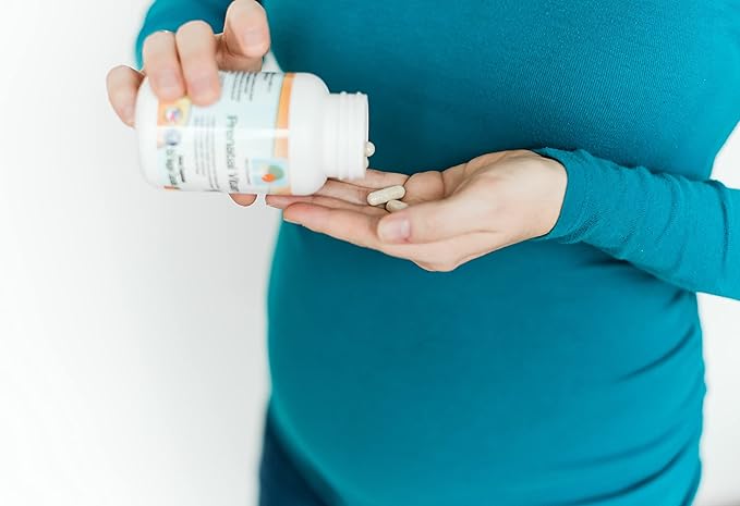 Prenatal Multivitamin with Methylfolate, K2 MK-7, Glutathione & Iron, Physician Developed, Non-GMO, Supports Healthy Pregnancy, Brain & Bone Development, 150 Veggie Capsules