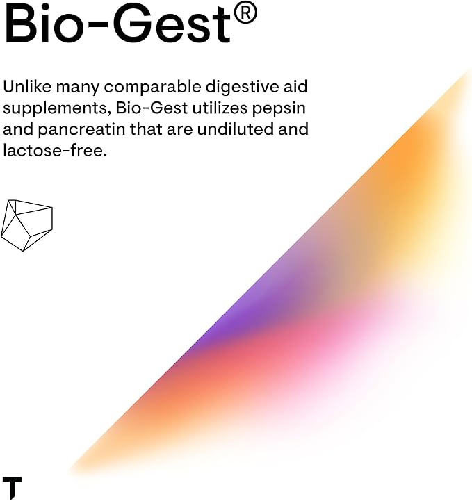 THORNE - Advanced Digestive Enzymes (Formerly Bio-Gest) - Blend of Digestive Enzymes to Aid Digestion* - Gut Health Support with Pepsin, Ox Bile, Pancreatin - 180 Capsules - 90 Servings