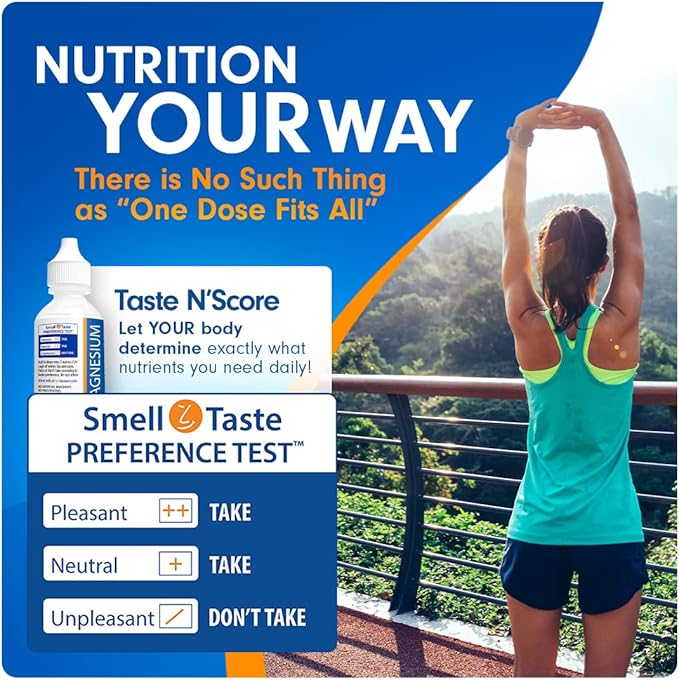 Taste N' Score Magnesium Liquid Ionic Mineral Supplement; 100% Pure; 110 mg; 72 Servings