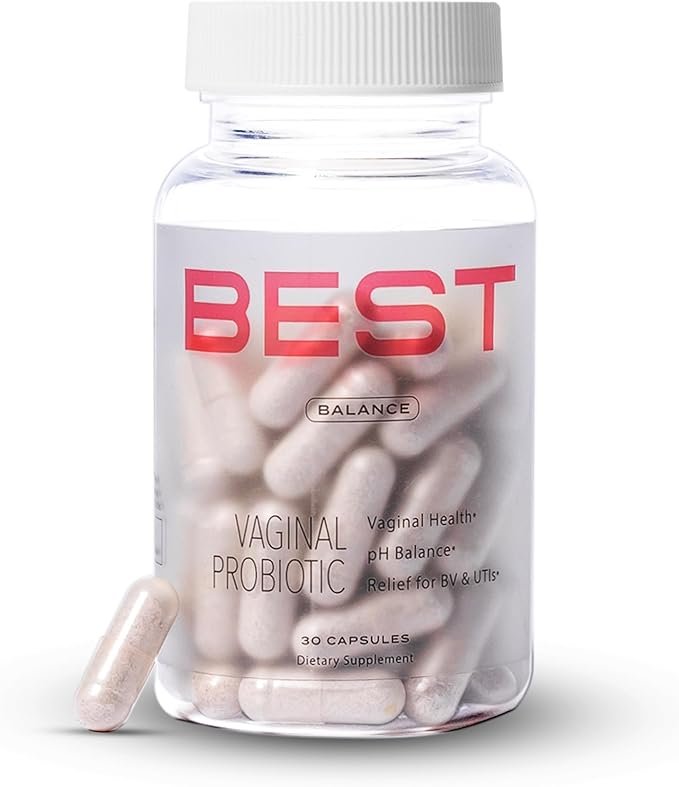 Best Vaginal Probiotics for Women, Probiotics for Women Vaginal Health - pH Balance with 4 Lactobacillus Probiotic for Woman, Urinary Health Support, Clinically Proven Cranberry Blend - 30 Day Dupply