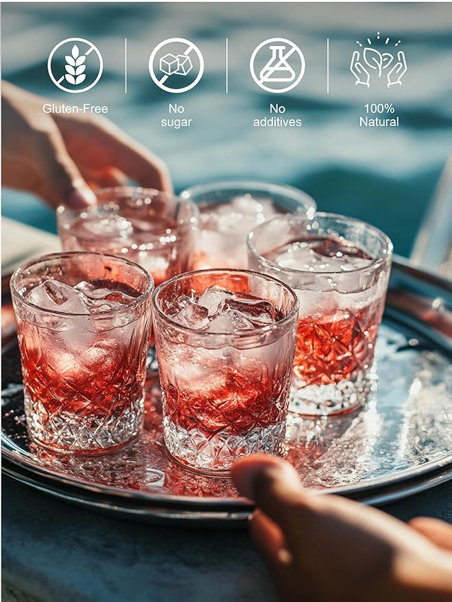 TeeLux Orange Spice Tea, Blended Rosehips with Cinnamon & Hibiscus, Refreshing & Soothing Taste, Caffeine Free, 50 Count
