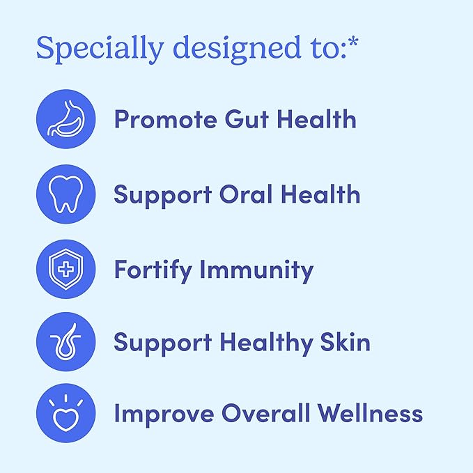 FIRST DAY Women’s Good Gut Tribiotic Gummies – 3-in-1 Prebiotic, Probiotic & Postbiotic Supplement – Supports Immune Function and Digestive, Oral, Skin & Vaginal Health – 60-Day Supply