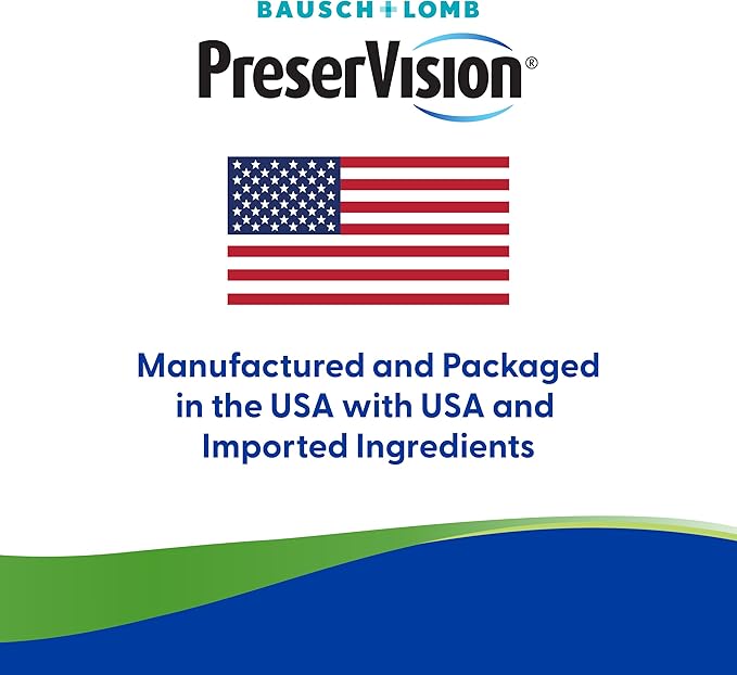 PreserVision AREDS 2 Eye Vitamins, #1 Eye Doctor Recommended Brand, Lutein and Zeaxanthin Supplement with Vitamin C, Vitamin E, Zinc, and Copper, 90 Softgels (Minigels)