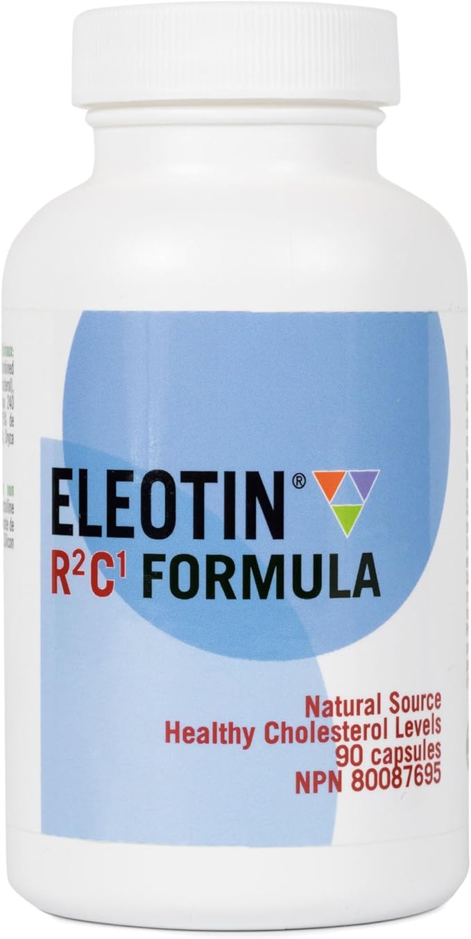 Eleotin R-Square | Herbal Supplement for Circulatory & Lipid Health | GMP Produced | Health Canada Approved | 90 Capsules, 650 mg Each