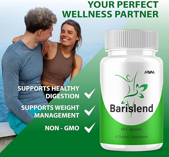 Barislend Capsules Bari Slend Advanced Pills Formula, Barislends Maximum Strength Overall Health & Wellness Support Supplement, Bari Slends Premium Health Management Support Supplement (60 Capsules)