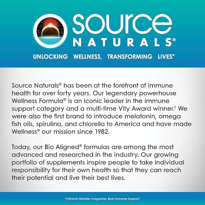 Source Naturals DMAE, Dimethylaminoethanol Bitartrate - Supports Mental Concentration*, 351mg - 100 Capsules