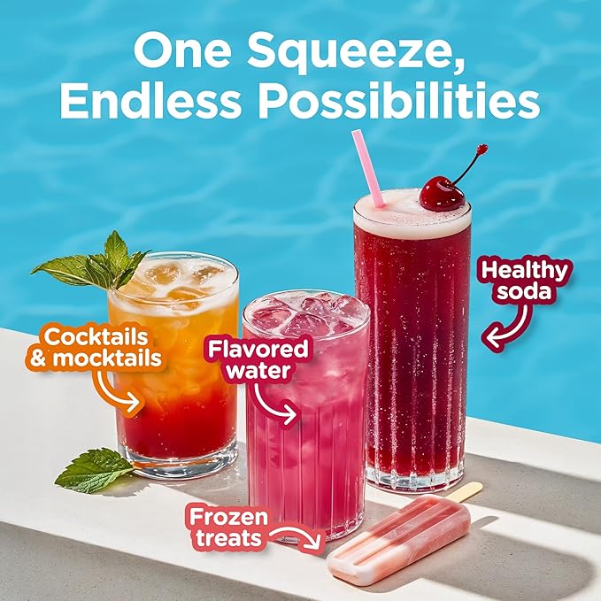 Stur Liquid Water Enhancer | Blue & Blackberry | Naturally Sweetened | High in Vitamin C & Antioxidants | Sugar Free | Zero Calories | Keto | Vegan | 5 Bottles, Makes 120 Drinks
