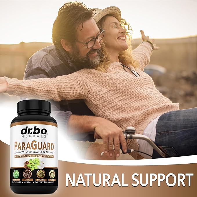 ParaGuard Cleanse Detox Pills - Intestinal Guard Formula Supplement with Black Walnut Wormwood Clove & Oregano Pills - Adults Natural Herbal Intestine Body Gut Cleanser Adults Complete Kit 30 Capsules