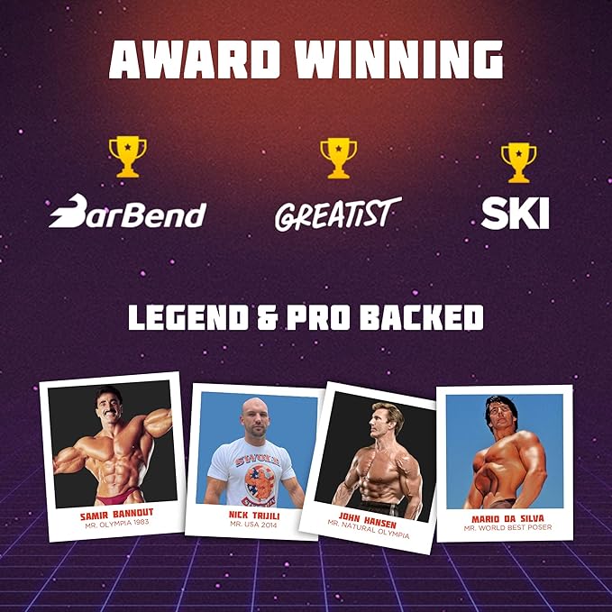 Vintage Build β Post Workout Recovery & Muscle Building Powder Drink for Muscular Strength & Growth - Reduces Soreness β Creatine Monohydrate, BCAAs, L-Glutamine β Fresh Berries Flavor β 377g
