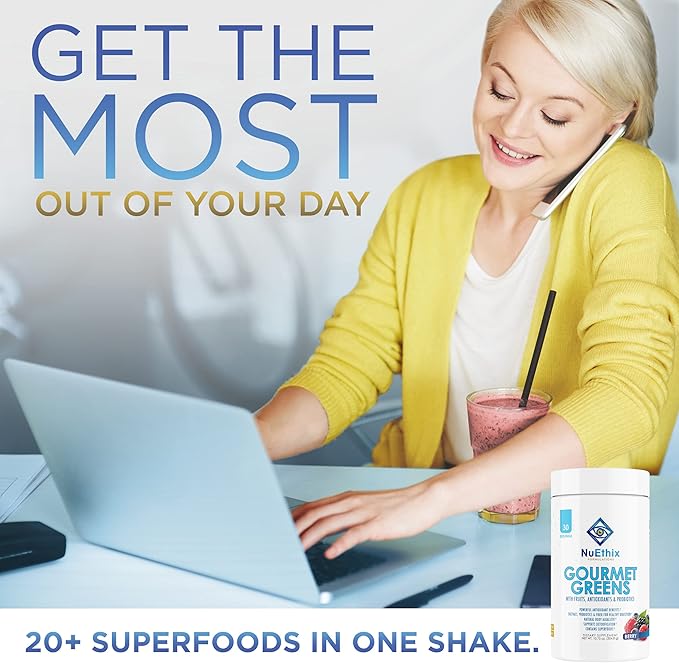 NuEthix Formulations Gourmet Greens and Bloat-Eaze Pro Bundle