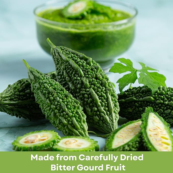Basic Ayurveda Bitter Gourd Juice (Pack of 2) | 16.23 Fl Oz (480ml) | Pure Karela Juice | No Sugar & Artificial Colors Added
