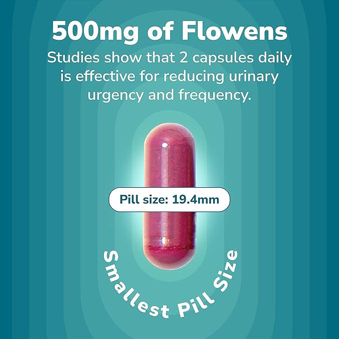 Utiva Bladder Health - Cranberry Pills for UTI support - Control Supplement for Overactive Bladder and Lower Urinary Tract Health - Clinically Proven to Reduce Frequency and Urgency - 60 Capsules