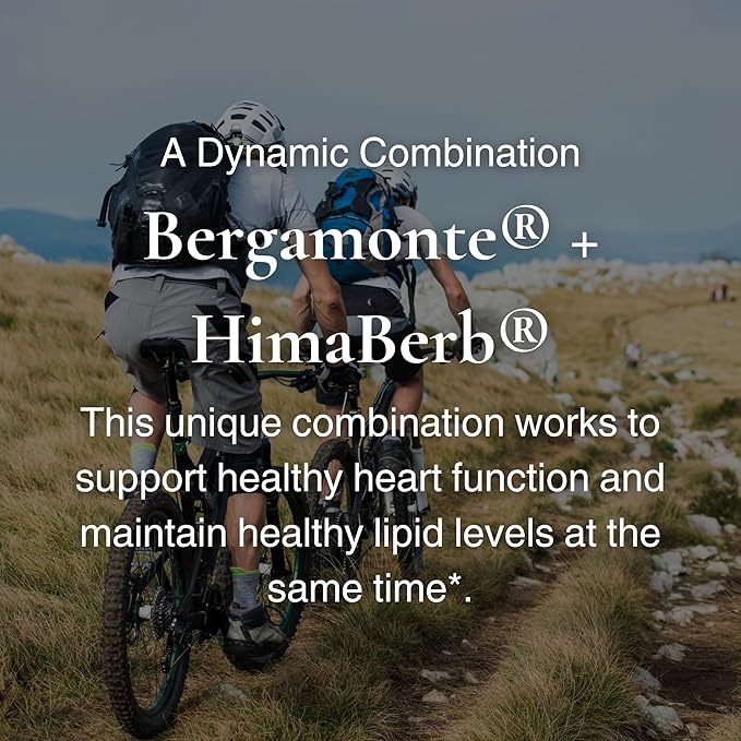 Berbercol | 500mg Citrus Bergamot (as Bergamonte) & Berberine | Naturally Supports Heart Health and More | 60 Capsules
