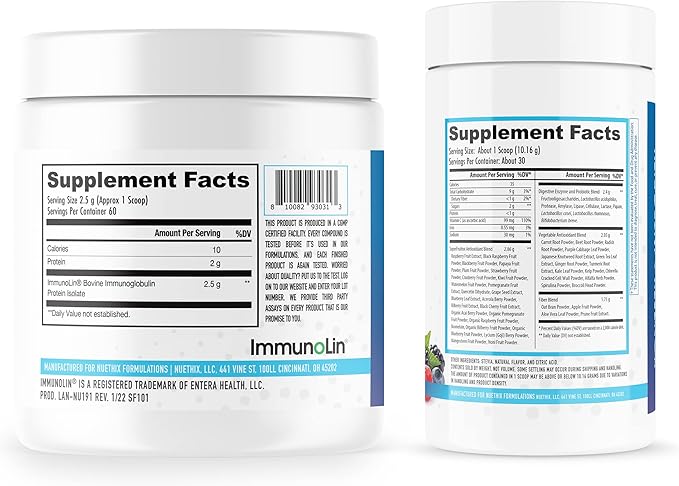 NuEthix Formulations Gourmet Greens and Bloat-Eaze Pro Bundle