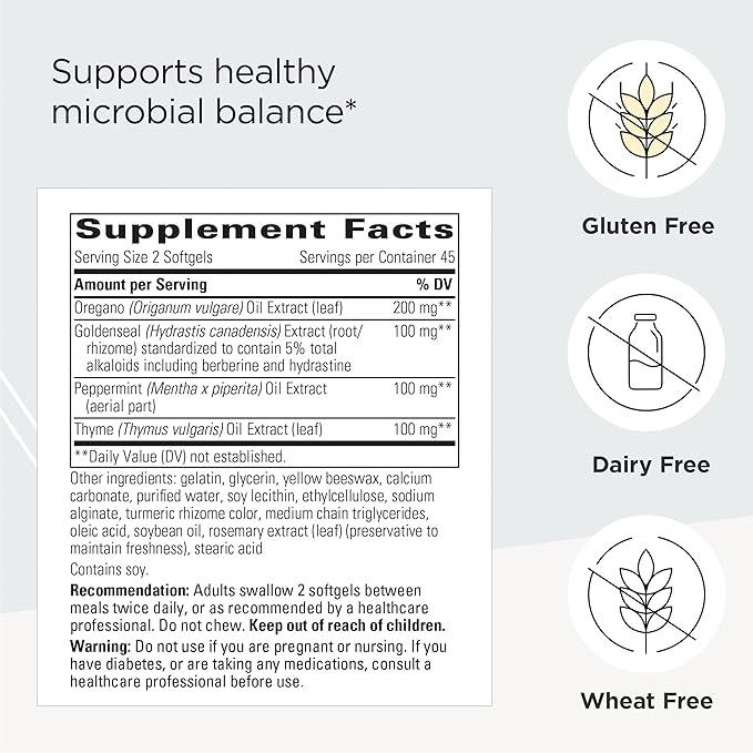 Integrative Therapeutics - Y Formula - Herbal Blend - Supports Healthy Microbial Balance* - 90 Softgels