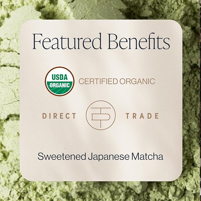 Rishi Tea Sweet Matcha - Organic Japanese Sweetened Green Tea Powder for Cafe-Quality Matcha Drinks, Hot or Iced - 35.2 Ounces, 250+ Servings