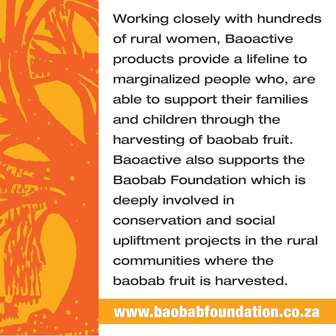 JDBotanics 100% Baobab Powder 300g (10.5 oz) | Direct from South Africa | USDA Organic Certified